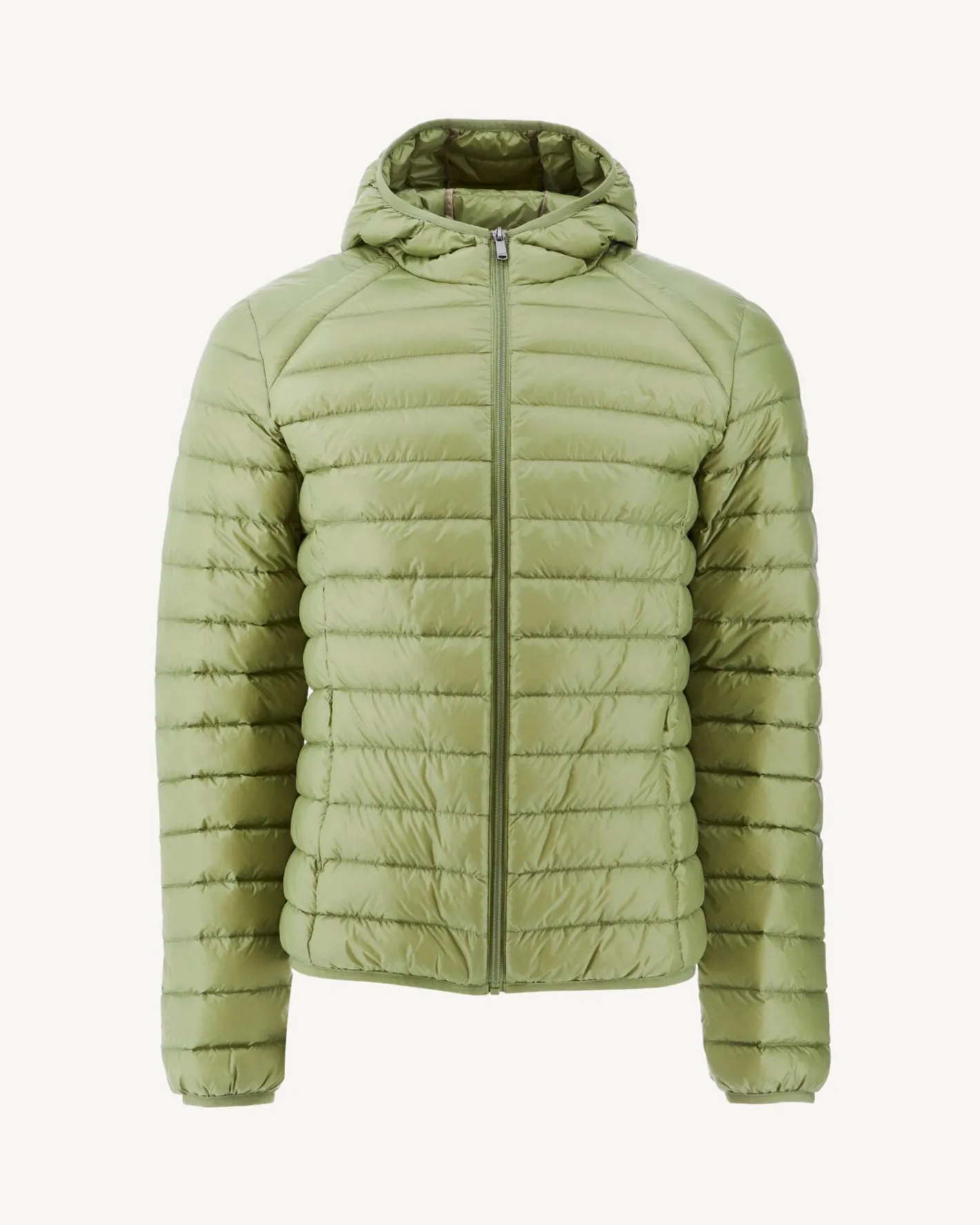 Donzen Jassen & Jacks-JOTT Doudoune Legere A Capuche Kaki Clair Nico 247 Bush