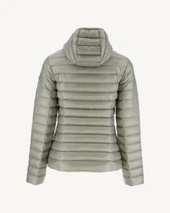 Donzen Jassen & Jacks-JOTT Doudoune Legere A Capuche Sauge Cloe 826 Sauge