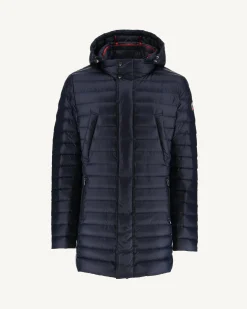 Donzen Jassen & Jacks-JOTT Doudoune Legere A Capuche Marine Florent 104 Marine