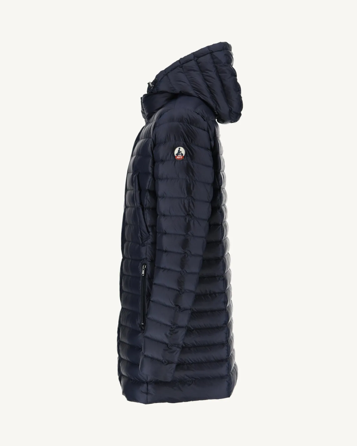 Donzen Jassen & Jacks-JOTT Doudoune Legere A Capuche Marine Florent 104 Marine