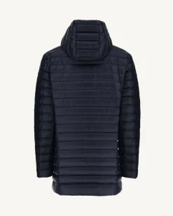 Donzen Jassen & Jacks-JOTT Doudoune Legere A Capuche Marine Florent 104 Marine