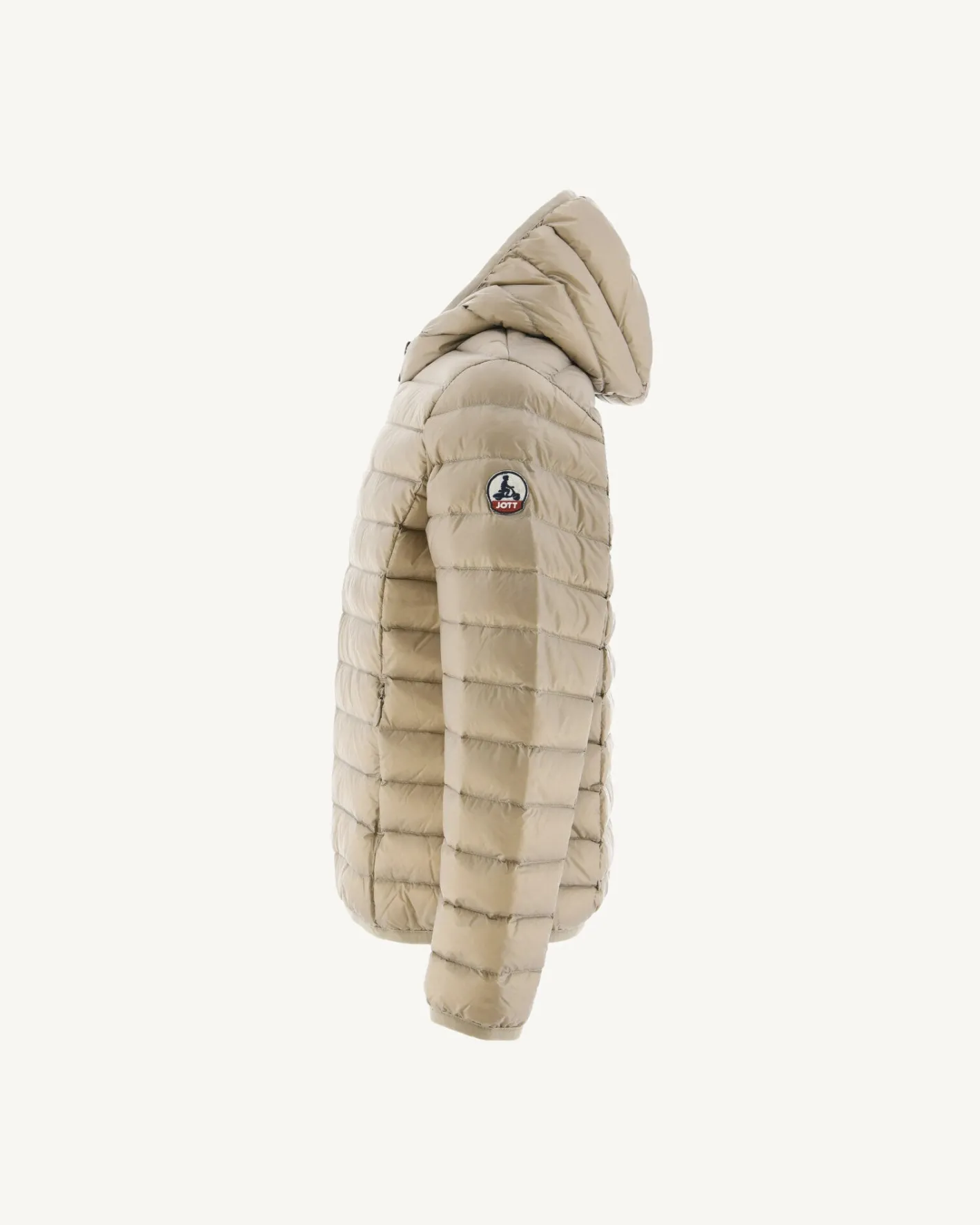 Donzen Jassen-JOTT Doudoune Legere A Capuche Enfant Beige Hugo 804 Beige