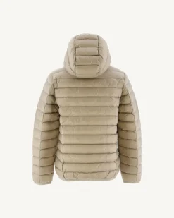 Donzen Jassen-JOTT Doudoune Legere A Capuche Enfant Beige Hugo 804 Beige