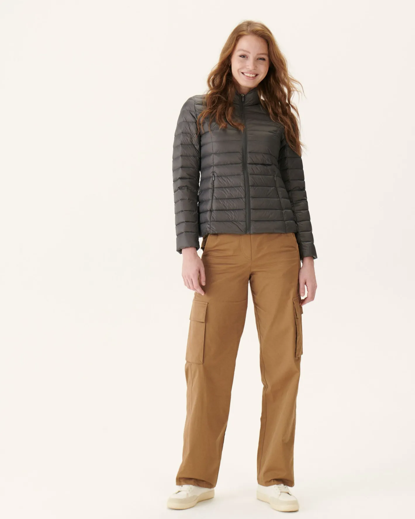 Donzen Jassen & Jacks-JOTT Doudoune Legere Anthracite Cha 504 Anthracite