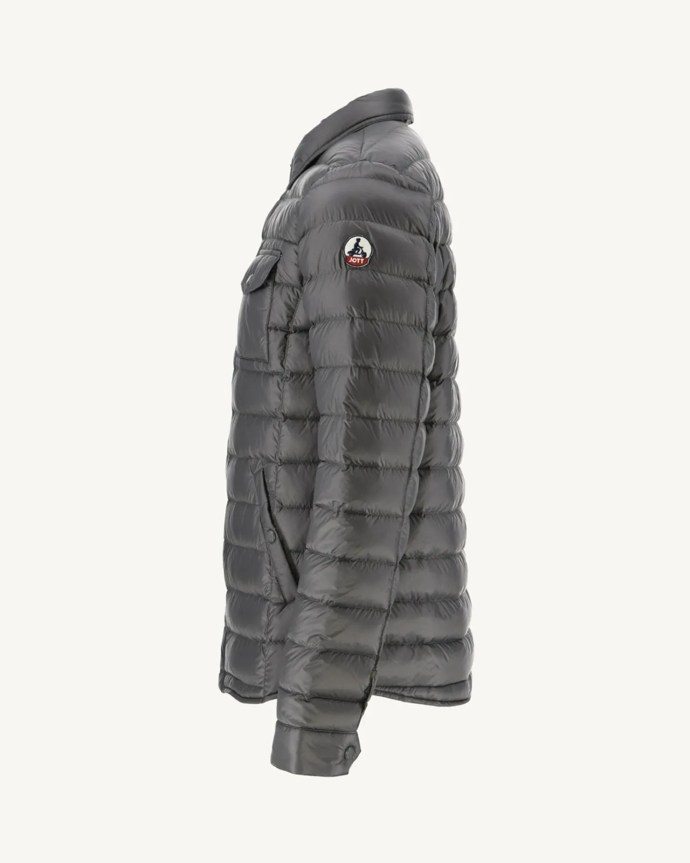Donzen Jassen & Jacks-JOTT Doudoune Legere Anthracite Cris 504 Anthracite