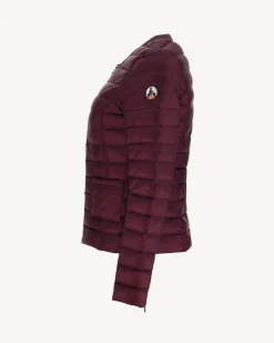 Onze Lichtgewicht Jassen-JOTT Doudoune Legere Aubergine Douda 461 Aubergine