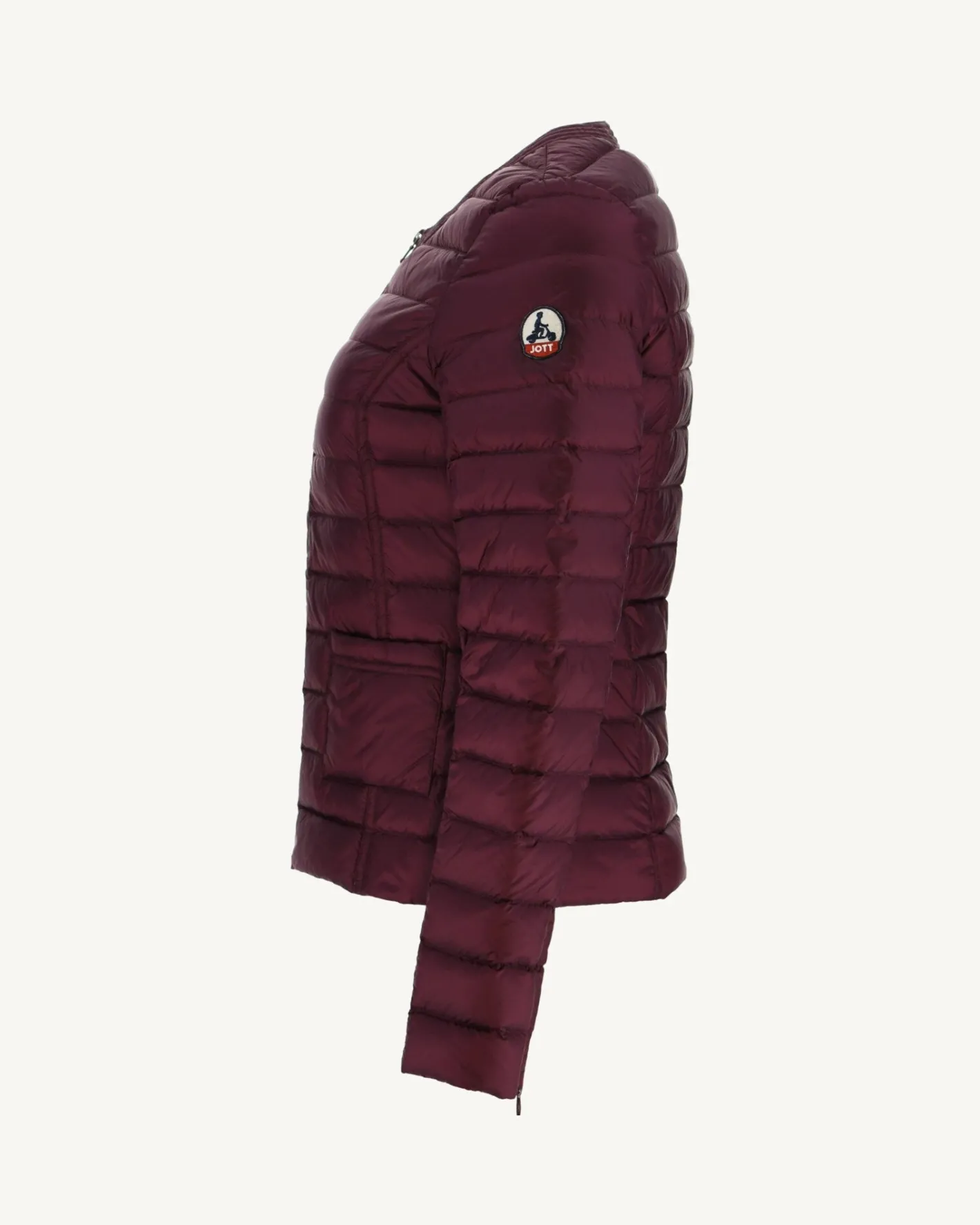 Onze Lichtgewicht Jassen-JOTT Doudoune Legere Aubergine Douda 461 Aubergine