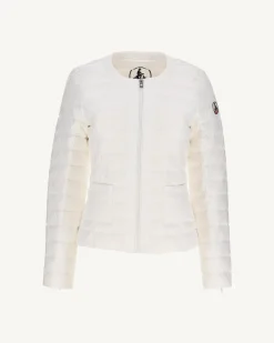 Onze Lichtgewicht Jassen-JOTT Doudoune Legere Blanc Douda 901 Blanc