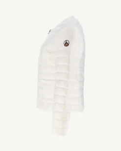 Onze Lichtgewicht Jassen-JOTT Doudoune Legere Blanc Douda 901 Blanc