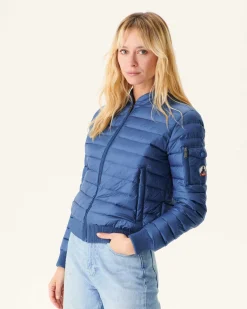 Donzen Jassen & Jacks-JOTT Doudoune Legere Bleu Jeans Emmy 140 Blue Jeans