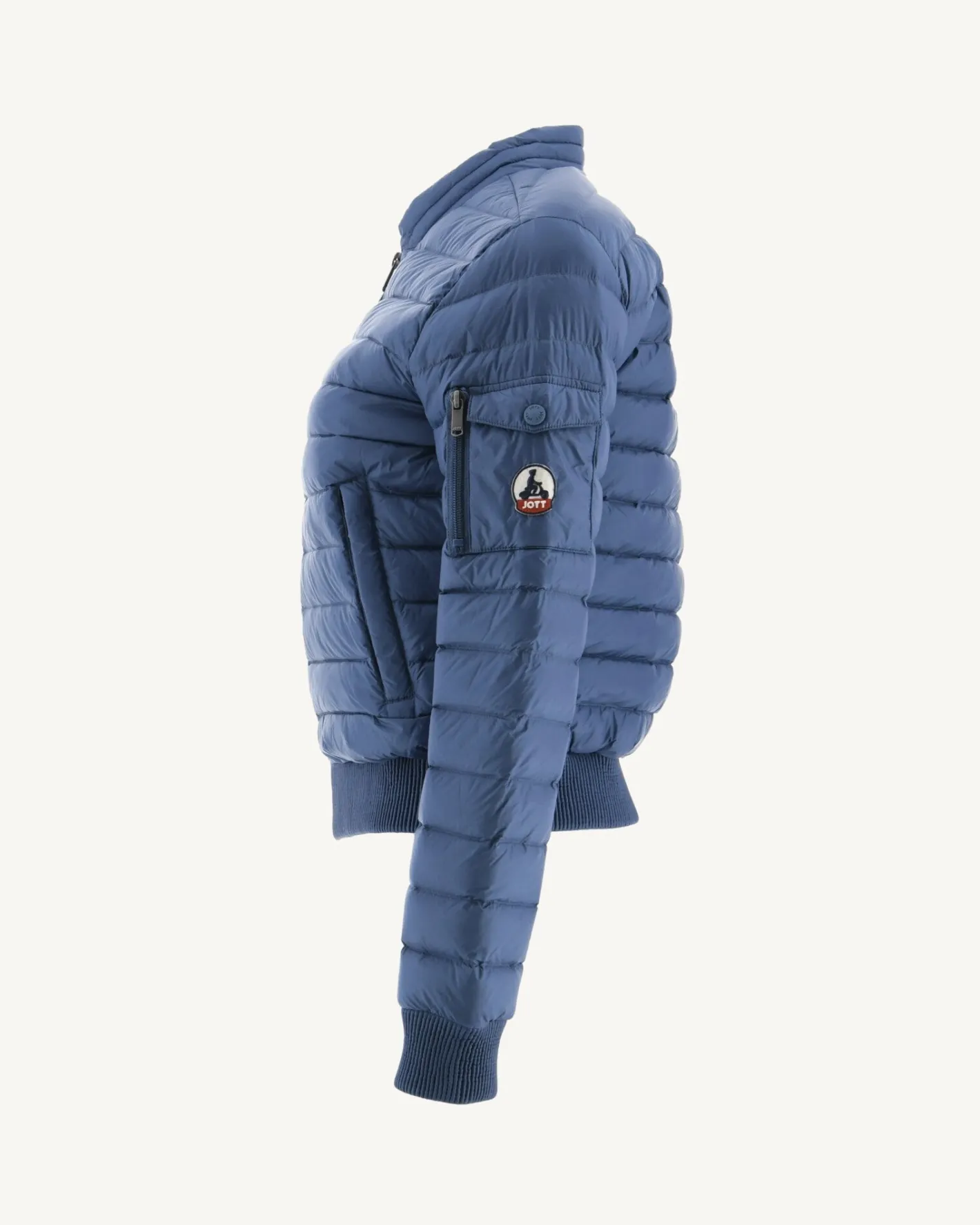 Donzen Jassen & Jacks-JOTT Doudoune Legere Bleu Jeans Emmy 140 Blue Jeans