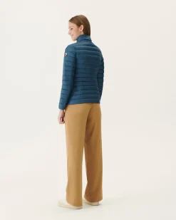 Donzen Jassen & Jacks-JOTT Doudoune Legere Bleu Jeans Cha 140 Blue Jeans