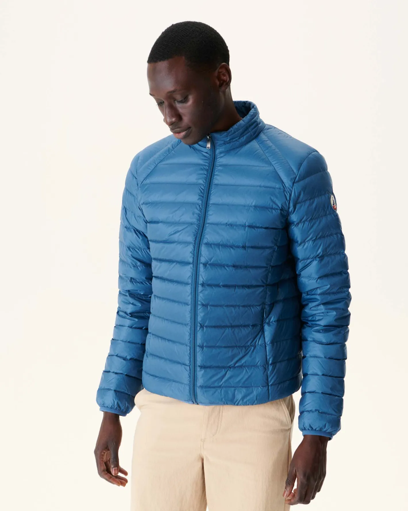 Donzen Jassen & Jacks-JOTT Doudoune Legere Bleu Jeans Mat 140 Blue Jeans