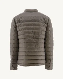 Donzen Jassen & Jacks-JOTT Doudoune Legere Col Chemise Taupe Cris 808 Taupe