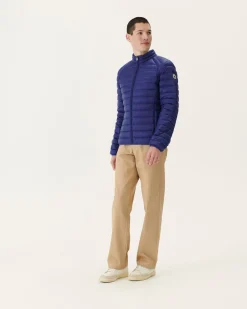 Donzen Jassen & Jacks-JOTT Doudoune Legere Dark Denim Mat 195 Dark Denim