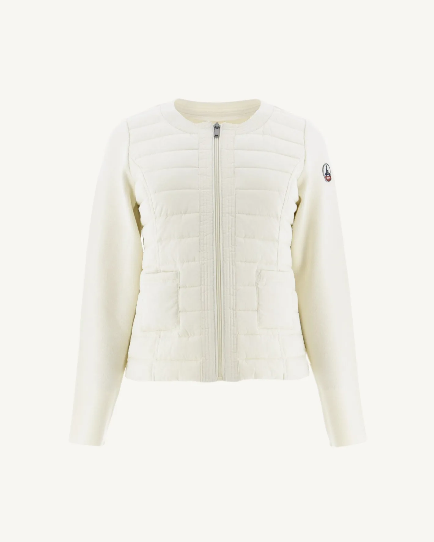 Onze Lichtgewicht Jassen-JOTT Doudoune Legere Ecru Almeria 895 Off-White