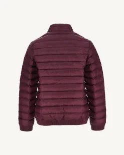 Donzen Jassen-JOTT Doudoune Legere Enfant Aubergine Jodie 461 Aubergine