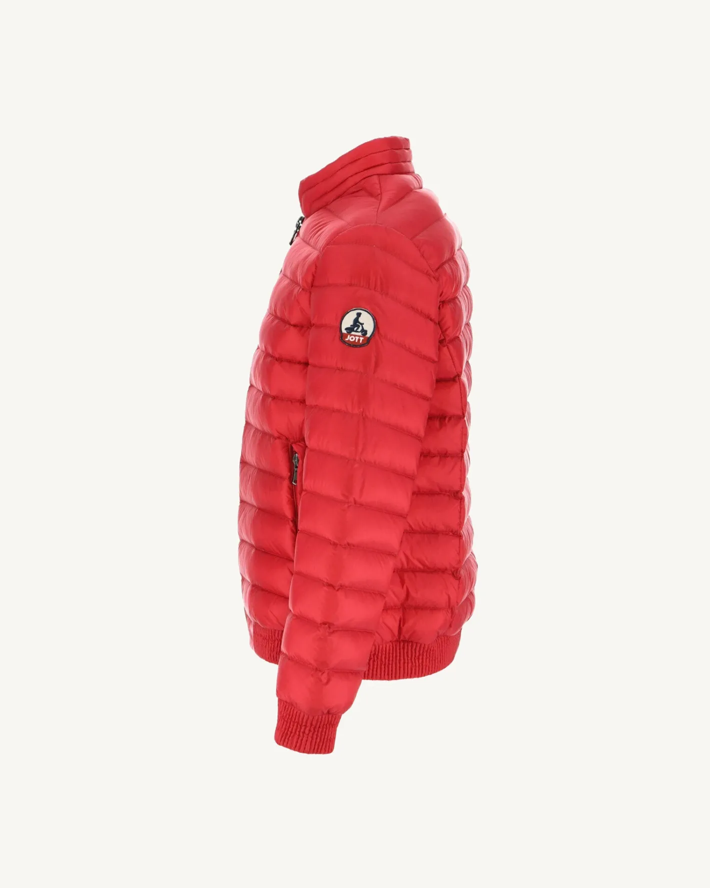 Donzen Jassen-JOTT Doudoune Legere Enfant Rouge Jodie 300 Red