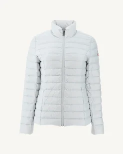 Donzen Jassen & Jacks-JOTT Doudoune Legere Gris Clair Cha 532 Soft Grey
