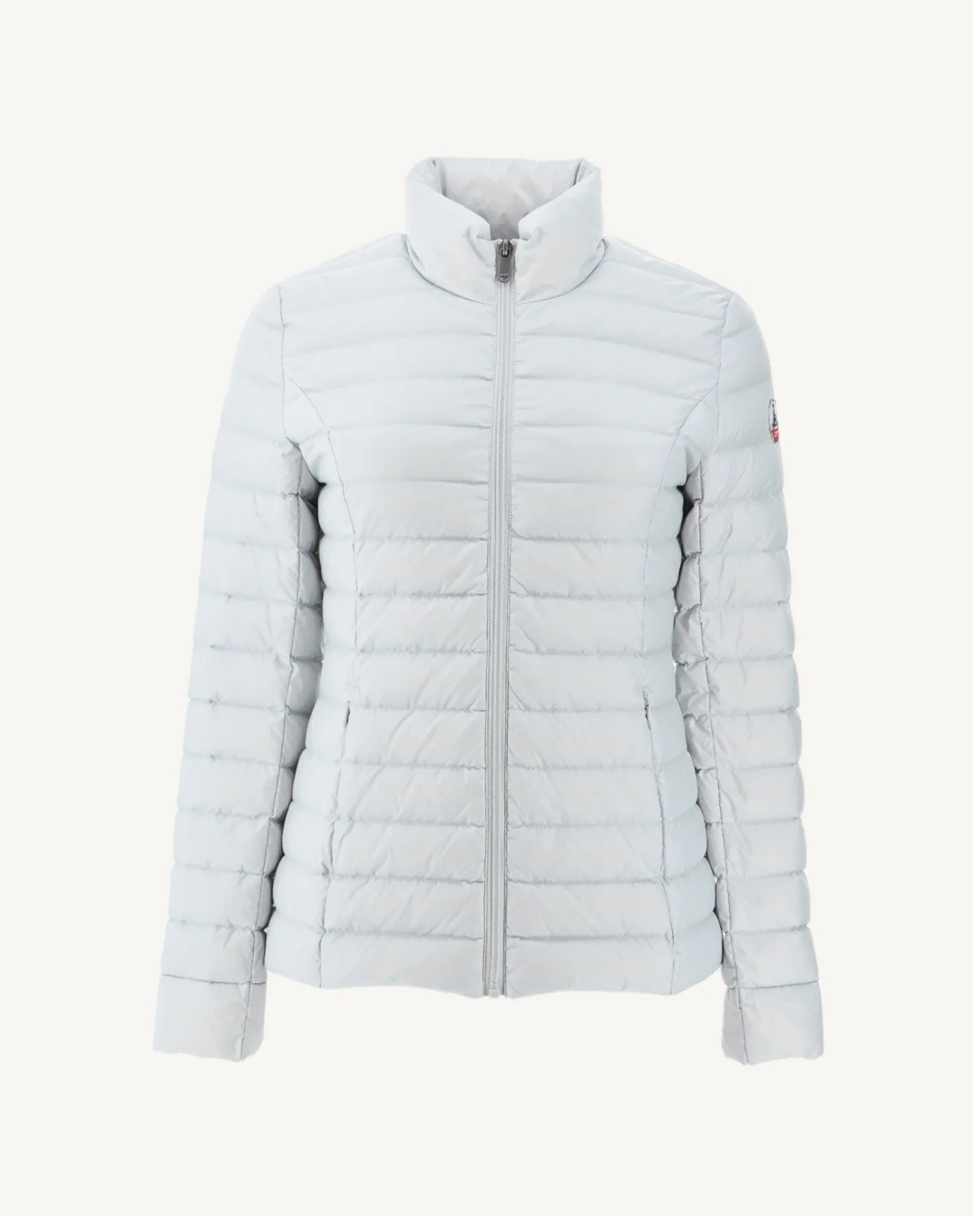 Donzen Jassen & Jacks-JOTT Doudoune Legere Gris Clair Cha 532 Soft Grey