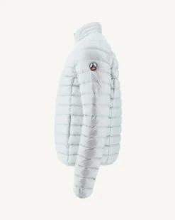 Donzen Jassen & Jacks-JOTT Doudoune Legere Gris Clair Mat 532 Soft Grey