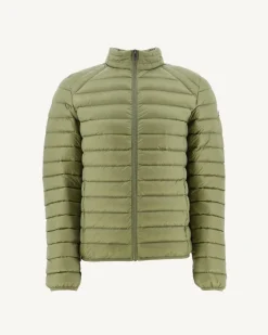 Donzen Jassen & Jacks-JOTT Doudoune Legere Kaki Clair Mat 247 Bush