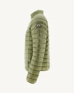 Donzen Jassen & Jacks-JOTT Doudoune Legere Kaki Clair Mat 247 Bush