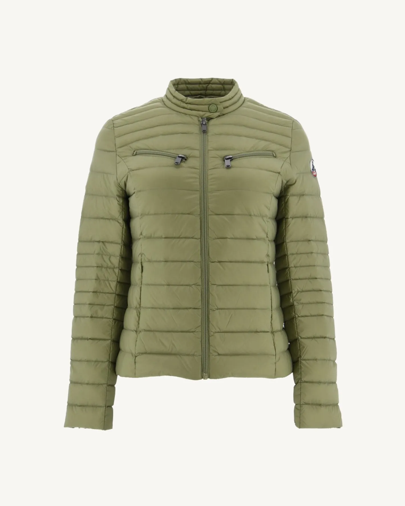 Donzen Jassen & Jacks-JOTT Doudoune Legere Kaki Clair Nina 247 Bush