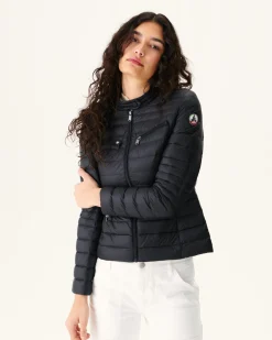 Donzen Jassen & Jacks-JOTT Doudoune Legere Noir Nina 999 Black