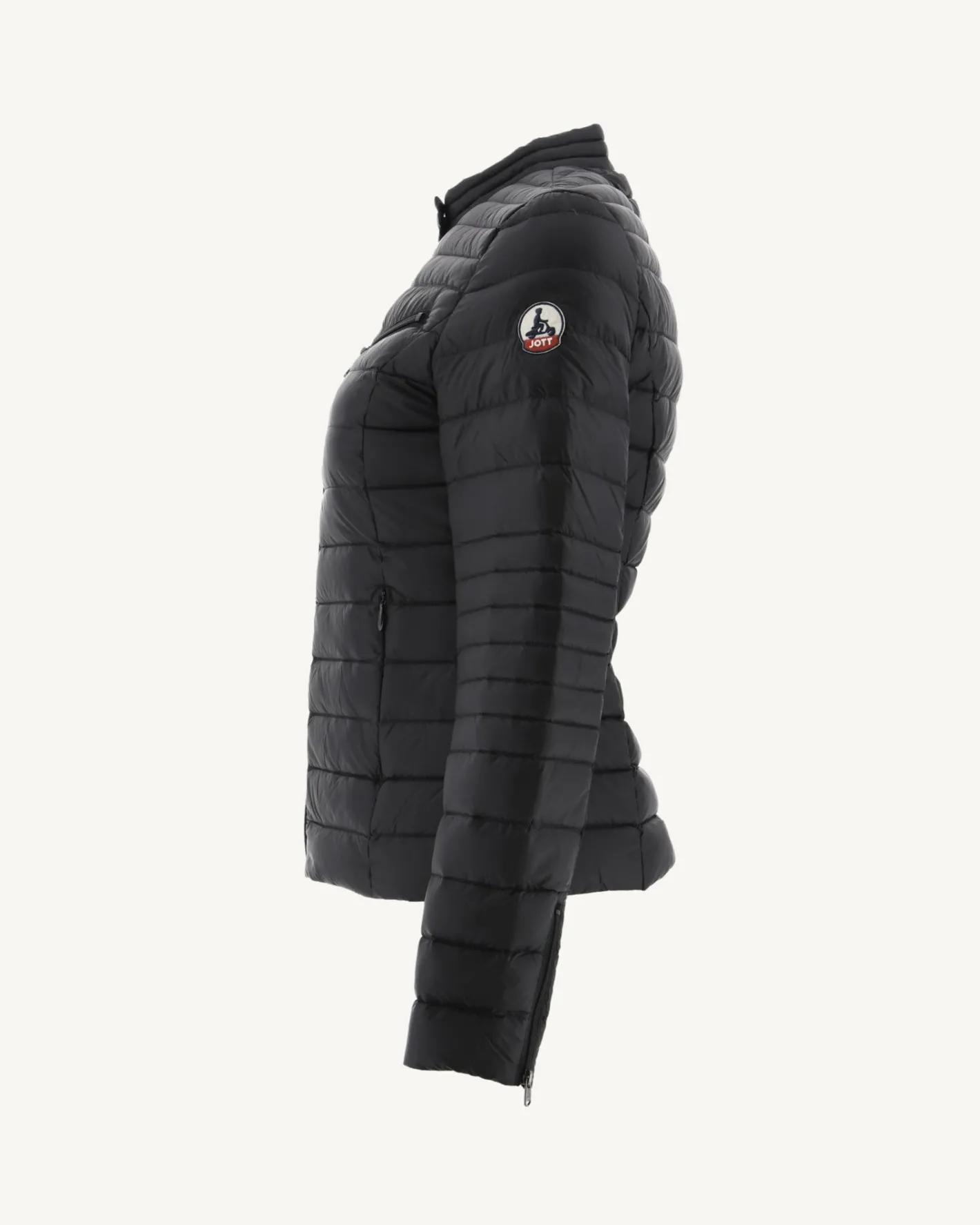 Donzen Jassen & Jacks-JOTT Doudoune Legere Noir Nina 999 Black