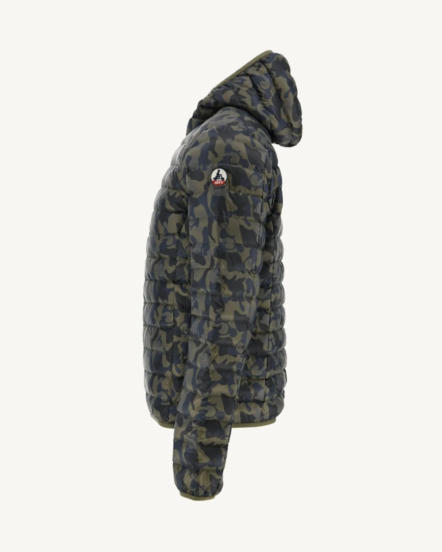 Donzen Jassen & Jacks-JOTT Doudoune Legere Print Militaire Nico 277 Print Militaire