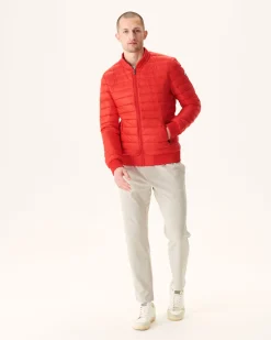 Donzen Jassen & Jacks-JOTT Doudoune Legere Rouge Vif Jordan 318 Fire Red