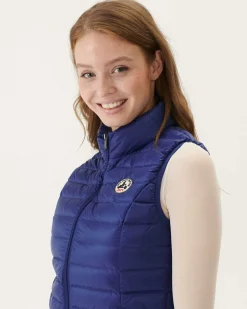 Donzen Jassen & Jacks-JOTT Doudoune Legere Sans Manches Dark Denim Seda 195 Dark Denim