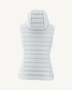 Donzen Jassen & Jacks-JOTT Doudoune Legere Sans Manches Gris Clair Mali 532 Soft Grey
