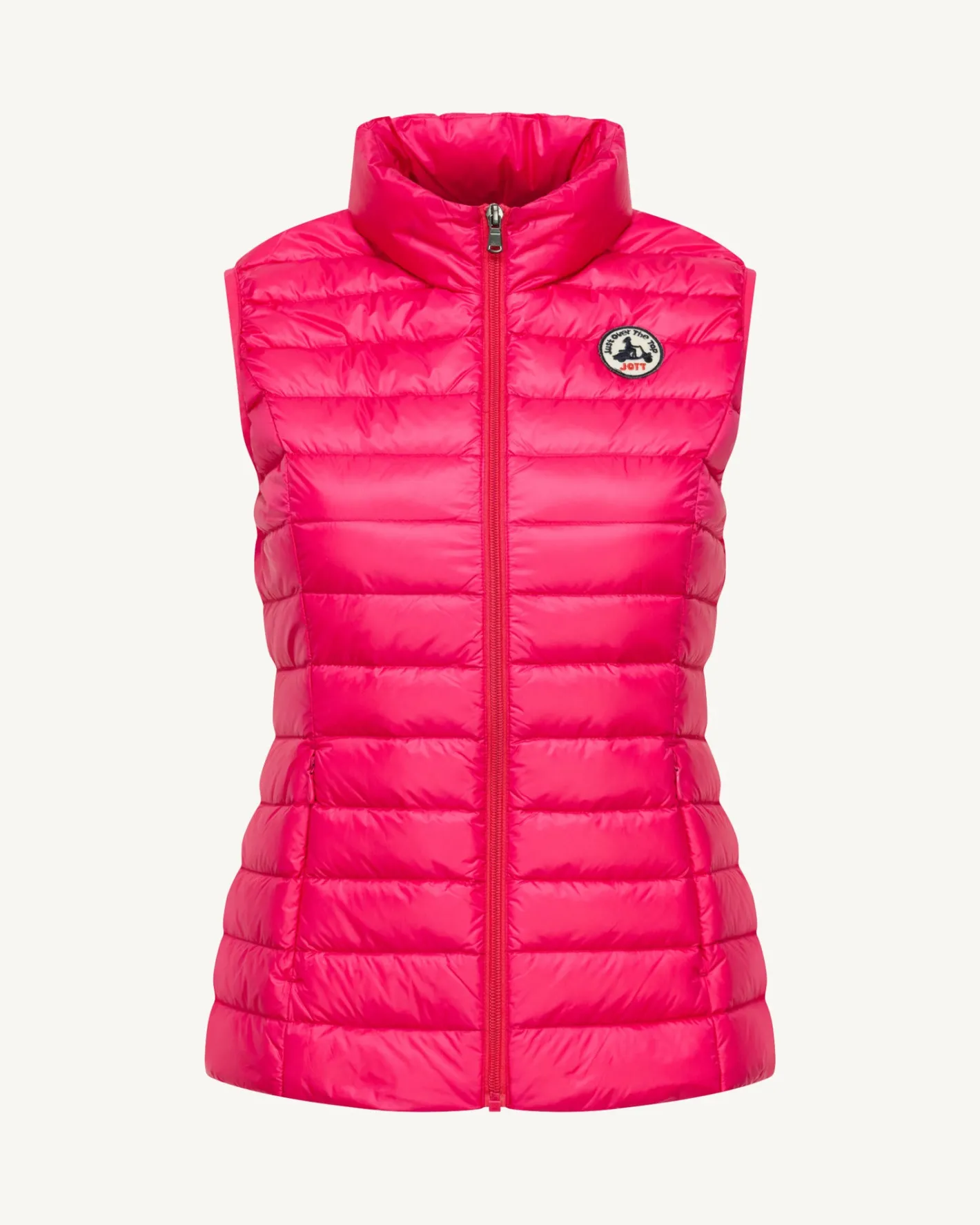 Donzen Jassen & Jacks-JOTT Doudoune Legere Sans Manches Fushia Seda 408 Fushia