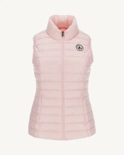 Donzen Jassen & Jacks-JOTT Doudoune Legere Sans Manches Rose Clair Seda 401 Rose Clair