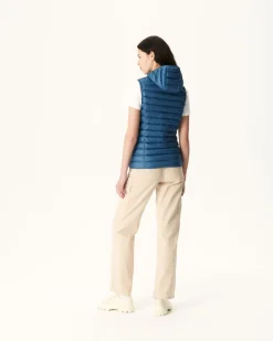 Donzen Jassen & Jacks-JOTT Doudoune Legere Sans Manches Bleu Jeans Mali 140 Blue Jeans
