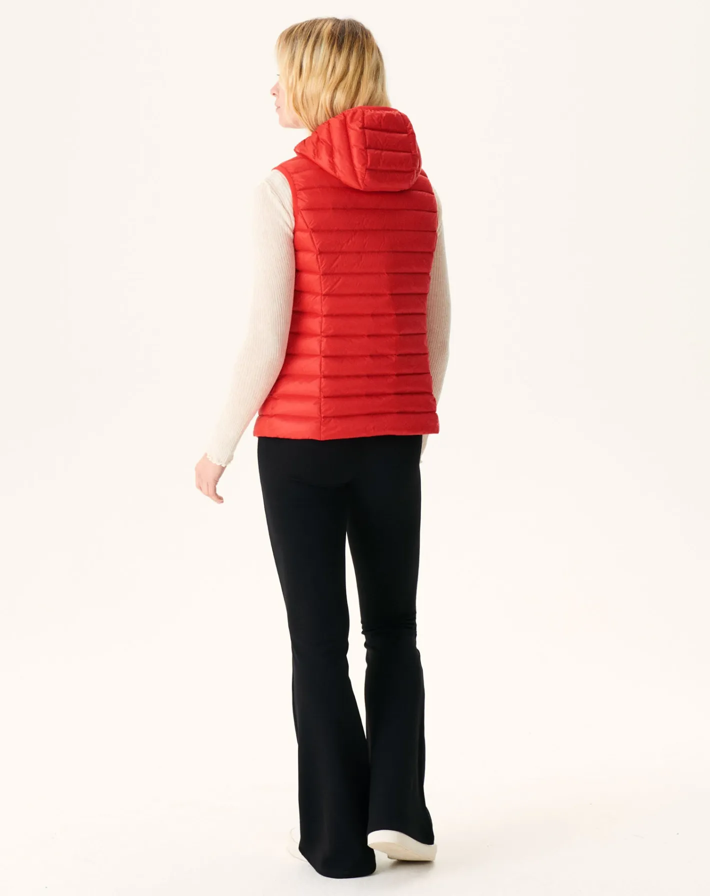 Donzen Jassen & Jacks-JOTT Doudoune Legere Sans Manches Rouge Vif Mali 318 Fire Red