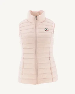 Donzen Jassen & Jacks-JOTT Doudoune Legere Sans Manches Rose Clair Seda 463 Soft Pink