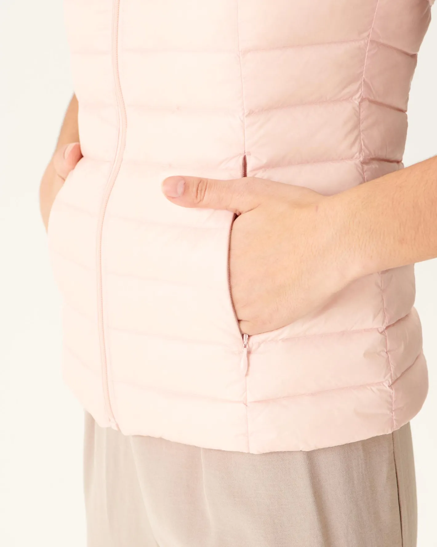 Donzen Jassen & Jacks-JOTT Doudoune Legere Sans Manches Rose Clair Seda 463 Soft Pink