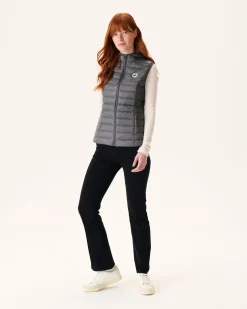 Donzen Jassen & Jacks-JOTT Doudoune Legere Sans Manches Anthracite Mali 504 Anthracite