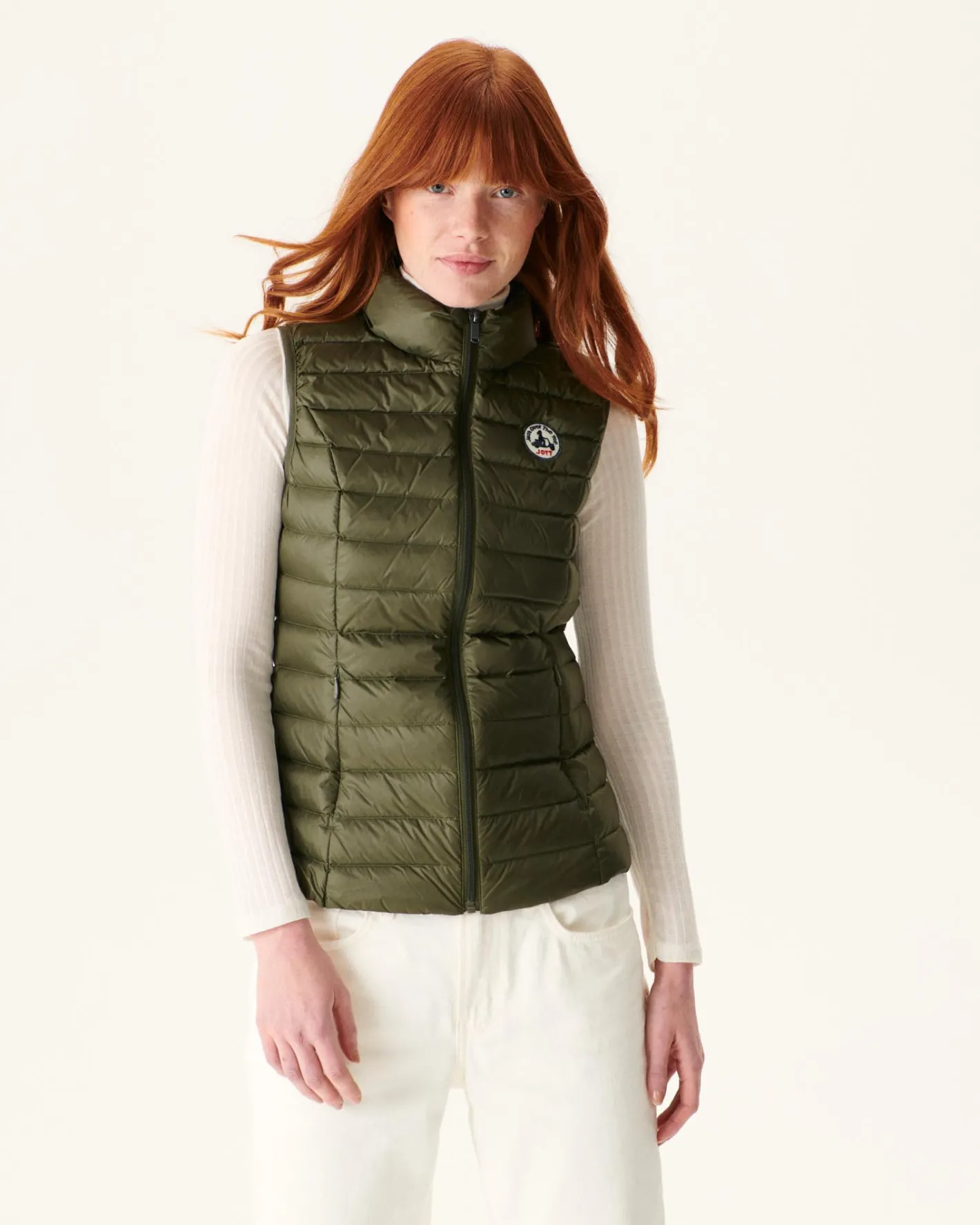 Donzen Jassen & Jacks-JOTT Doudoune Legere Sans Manches Army Seda 255 Army
