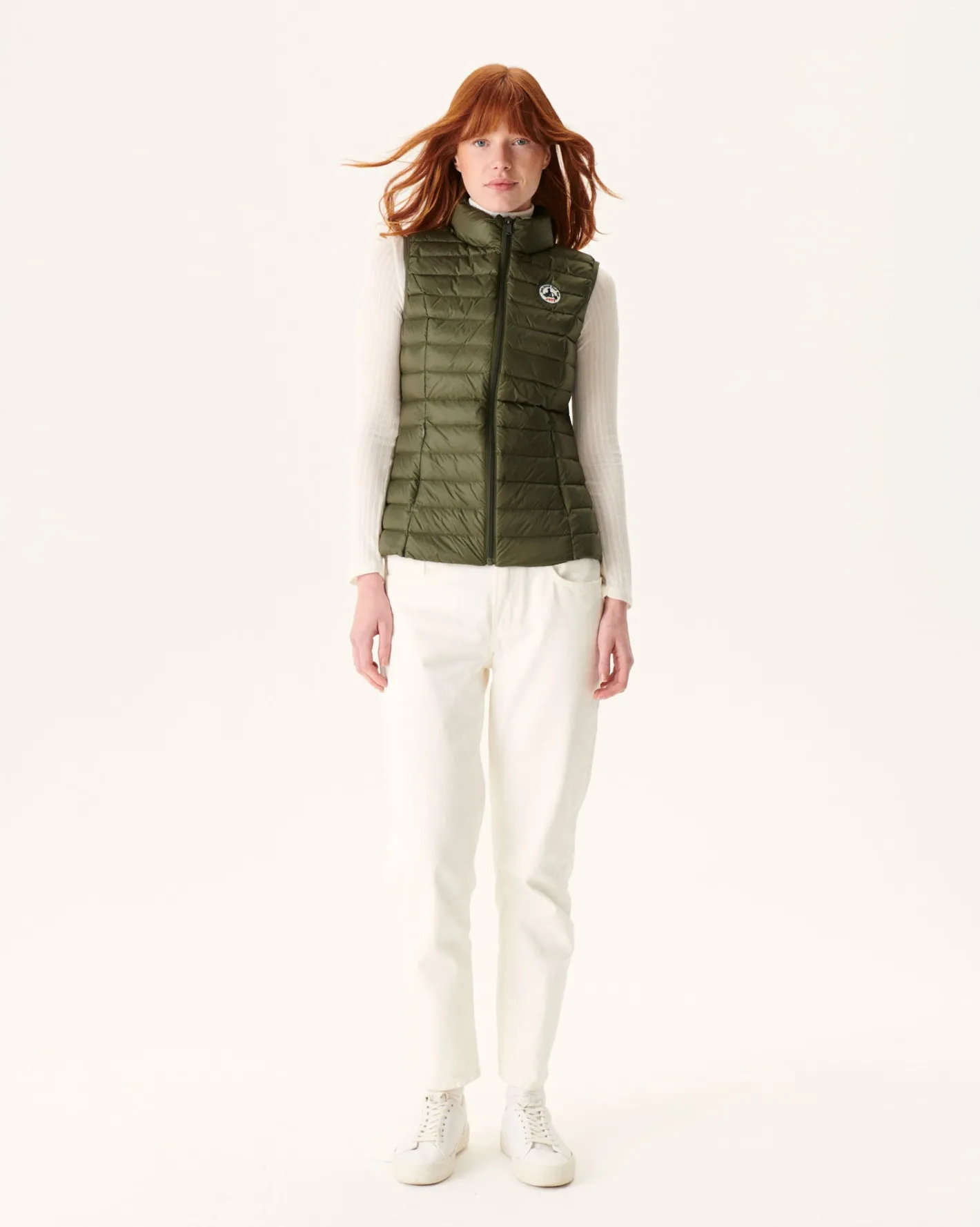 Donzen Jassen & Jacks-JOTT Doudoune Legere Sans Manches Army Seda 255 Army