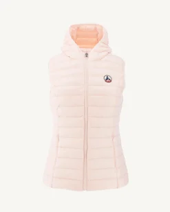 Donzen Jassen & Jacks-JOTT Doudoune Legere Sans Manches Rose Clair Mali 463 Soft Pink