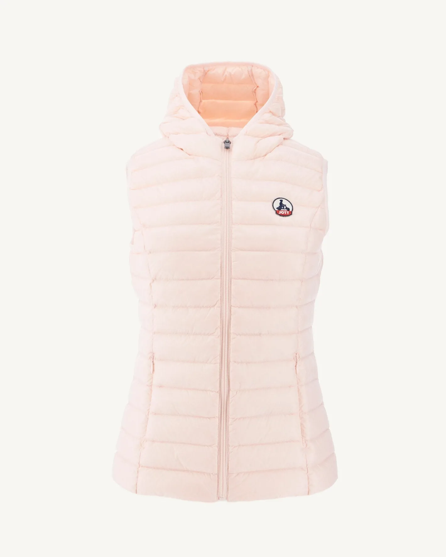 Donzen Jassen & Jacks-JOTT Doudoune Legere Sans Manches Rose Clair Mali 463 Soft Pink