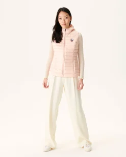 Donzen Jassen & Jacks-JOTT Doudoune Legere Sans Manches Rose Clair Mali 463 Soft Pink