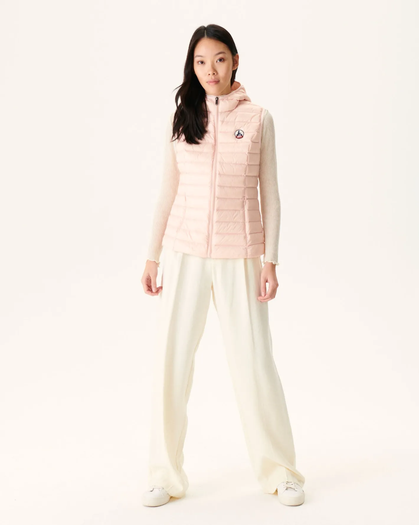 Donzen Jassen & Jacks-JOTT Doudoune Legere Sans Manches Rose Clair Mali 463 Soft Pink