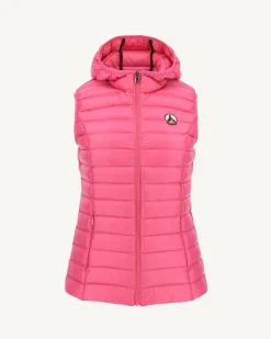 Donzen Jassen & Jacks-JOTT Doudoune Legere Sans Manches Rose Mali 453 Rose