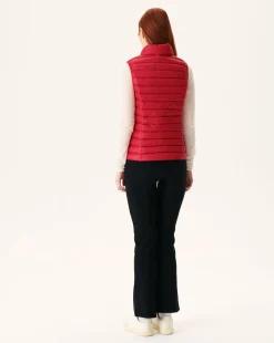 Donzen Jassen & Jacks-JOTT Doudoune Legere Sans Manches Rouge Seda 300 Red