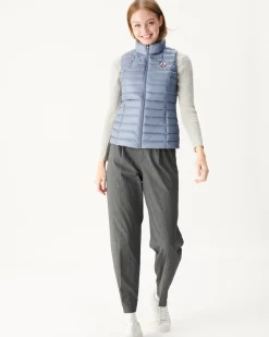 Donzen Jassen & Jacks-JOTT Doudoune Legere Sans Manches Bleu Delave Seda 182 Bleu Delave